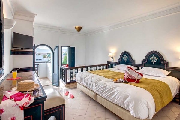 Chambre de l'hôtel à Agadir au Maroc