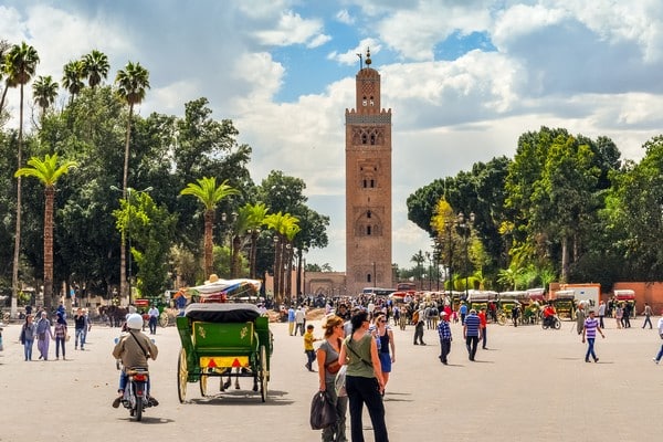 Marrakech au Maroc