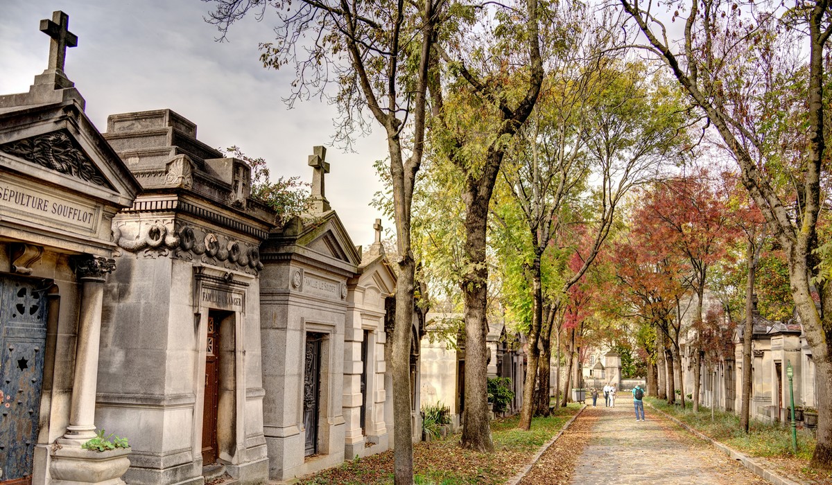 Le cimetière du Père Lachaise à Paris
